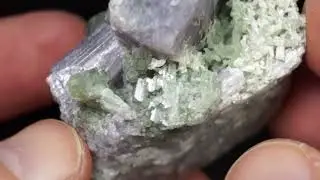 Scapolite (var. Marialite), Highway 507, Glamorgan twp, Highlands E., Haliburton Co, Ontario, Canada