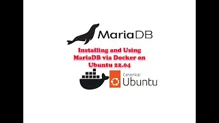 Installing and Using MariaDB via Docker on Ubuntu 22.04