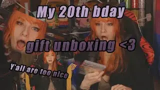 BIRTHDAY PRESENT UNBOXING // amazon wishlist presents!