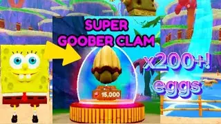 I opened 200+ goober eggs in spongebob simulator