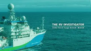 Aboard CSIRO's RV Investigator
