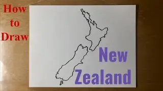 How to Draw New Zealand