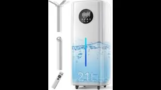 21L/5.5Gal Humidifiers for Bedroom,Humidifier Large Room with 2000ml/h High Output,Top Fill,