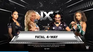 WWE 2K25 - Sol Ruca vs Wendy Choo vs Jaida Parker vs Kelani Jordan