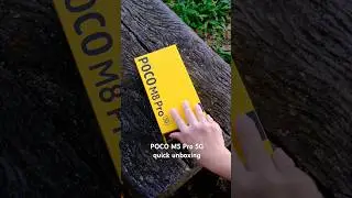 POCO M8 Pro quick unboxing