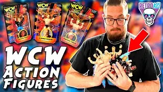 Распаковка фигурок WCW конца 90-х! Открываем эти потрясающие фигурки рестлеров 1998 года!