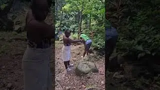 HIKE TO Diamond falls St Lucia CLOSE SMH