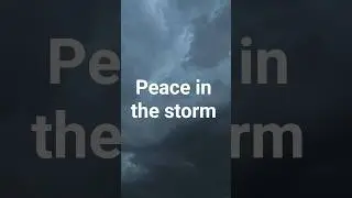🌊 Peace in the Storm | Mark 4:39 | Still Water Bible 🌊