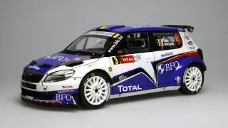 Building and upgrading the 1:24 Belkits &Scaron;koda Fabia S2000