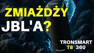 Nowy Głośnik BT Tronsmart T8 360 | Mały, a gra JAK POTW&Oacute;R!