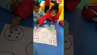 Number Recognition Activity #preschoolactivities #kindergarten #ytshorts