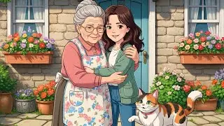 Cozy Spring Day at Grandma’s Cottage: Gardening & Cooking | Ghibli Days Video