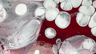 World On Fire | Fluid Art Therapy