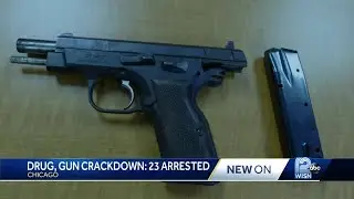 Alleged Chicago gang leader arrested in federal drug, gun investigation