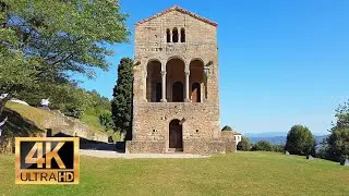 WALK (4K) SANTA MARIA DEL NARANCO - IGLESIA ROMANA - MONTE NARANCO - OVIEDO - ESPAÑA 🇪🇸