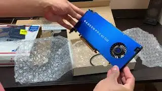 eGPU en MacBook Pro AMD Radeon Pro WX para Solidworks, Unboxing y prueba en Mac y Win con Bootcamp.