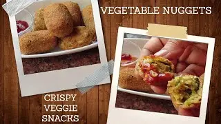 How to make Crispy Vegetable Nuggets | சுவையான வெஜிடபுள் நக்கெட்ஸ் | Amithi's Food Craft