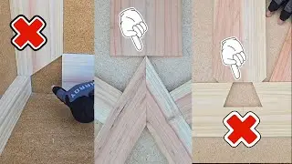 The Best Carpenter's Techniques and Tips | लकड़ी के काम के विचार #tips #tools #woodworking