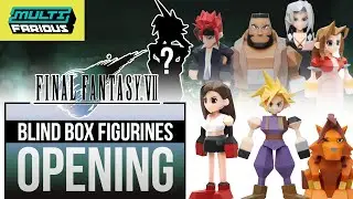 Final Fantasy VII Polygon Figurines Blind Box Opening! Full Set
