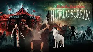 Первый раз в Howl O Scream 2025, и весь парк превращается в кошмар
