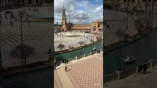 Plaza de Espa&ntilde;a in Seville, #visitseville #seville #spain