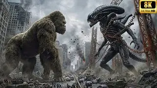When Earth Was Invaded &mdash; King Kong vs Xenomorph Alien | Epic City Battle HD