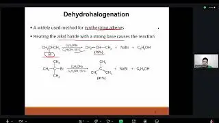 Organic Chem: Elimination Reactions: Bimolecular E2 mechanism| 16 y/o Joshua Thomas Soliman