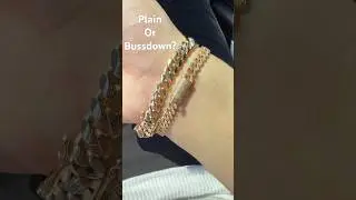 Cuban Bracelet Stack🔥7mm Daniel Jewelry 14k&bull;Highline💎#diamond #gold #jewelry #cubanlink #miami