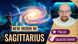 New Moon in Sagittarius December 2025 &bull; The Galactic Center and the interstellar Comet 3I/Atlas