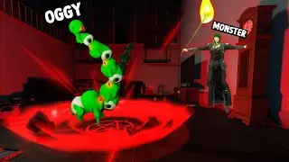 👶OGGY THE BABY VS MONSTER - (Who's Your Daddy? ft.Oggy)