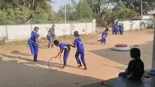 పాఠశాల లో మా పిల్లల శిక్షణ 🤸🤸🧎🏃