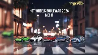 MAXIMUM SPEED! Hot Wheels Boulevard Street Race Cinematic | Diecast 4K