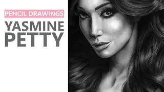 Yasmine Petty Realistic Portrait Pencil Drawing &bull; My Art