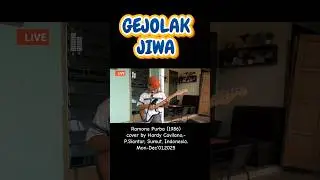 GEJOLAK JIWA, /6 Ramona Purba (1986), cover by Hardy Cavilano,- #shorts #short #shortsfeed #love