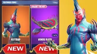 Fortnite: NEW FLYTRAP SKIN, VENUS FLYER & TENDRIL AXE! Fortnite Battle Royale