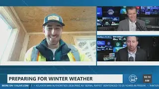 GDOT preps for weekend snow in Northeast Georgia