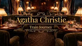 Agatha Christie&ndash;Style Train Journey Ambience | Cozy Mystery Music for Reading & Writing
