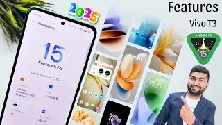 Vivo T3 FunTouch OS 15 Features | Vivo T3 Android 15 Features | New FunTouchOS 15 Tips & Tricks