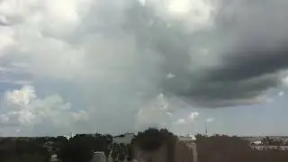 Puffy White Clouds - Timelapse - Titusville, Florida 07-22-2015