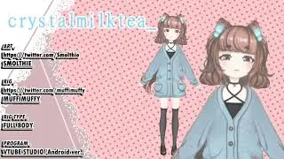 crystalmilktea_ LIVE2D Rig Showcase(update)