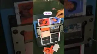Electric double pvc card Die cutter