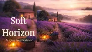 Gentle Wind Sounds with a Calm Story for Sleep | Lavender Dawn Awakening | Sleep Story