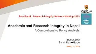 Academic and Research Integrity in Nepal: A Comprehensive Policy Analysis