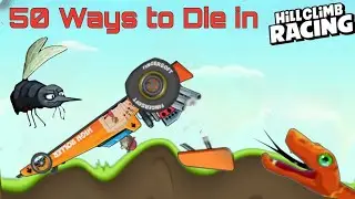 50 WAYS to DIE in HILL CLIMB RACING