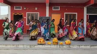 Janulyri bathukamma pata |Bathukamma Celebrations 🌸|SVVR|Kandukur X Road #bathukamma #bathukammasong