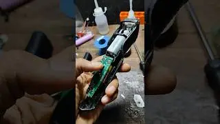 perbaikan ganti baterai alat cukur philips bt 1214