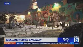 King Bach&rsquo;s RuJohn Foundation and Toyota team up for annual South LA turkey giveaway