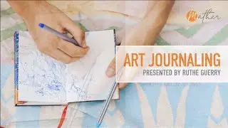 Art Journaling - Asemic Writing, December 23, 2024