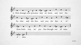 Now Holy Spirit Come Descend