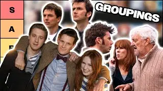 Doctor Who Companion Groupings Tier List